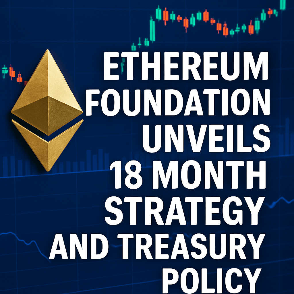 Ethereum Foundation Unveils 18-Month Strategy and Treasury Policy image