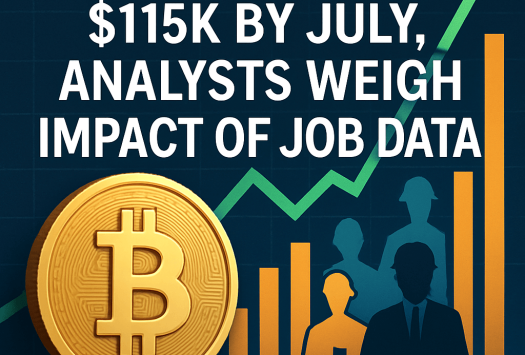 Bitcoin Targets $115K by July, Analysts Weigh Impact of Job Data image