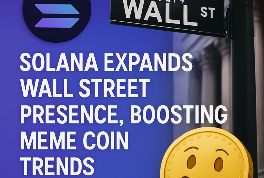 Solana Expands Wall Street Presence, Boosting Meme Coin Trends image