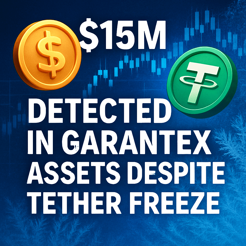 $15M Detected in Garantex Assets Despite Tether Freeze image