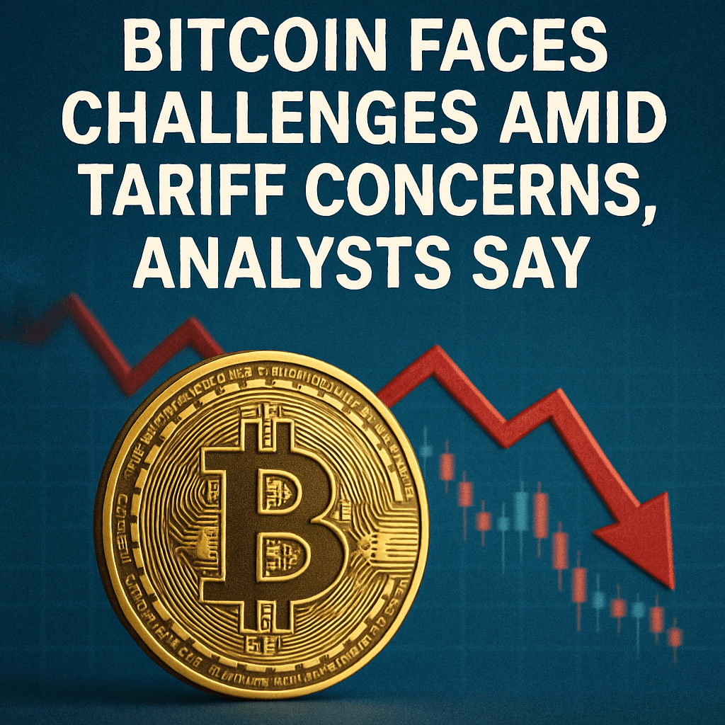 Bitcoin Faces Challenges Amid Tariff Concerns, Analysts Say image