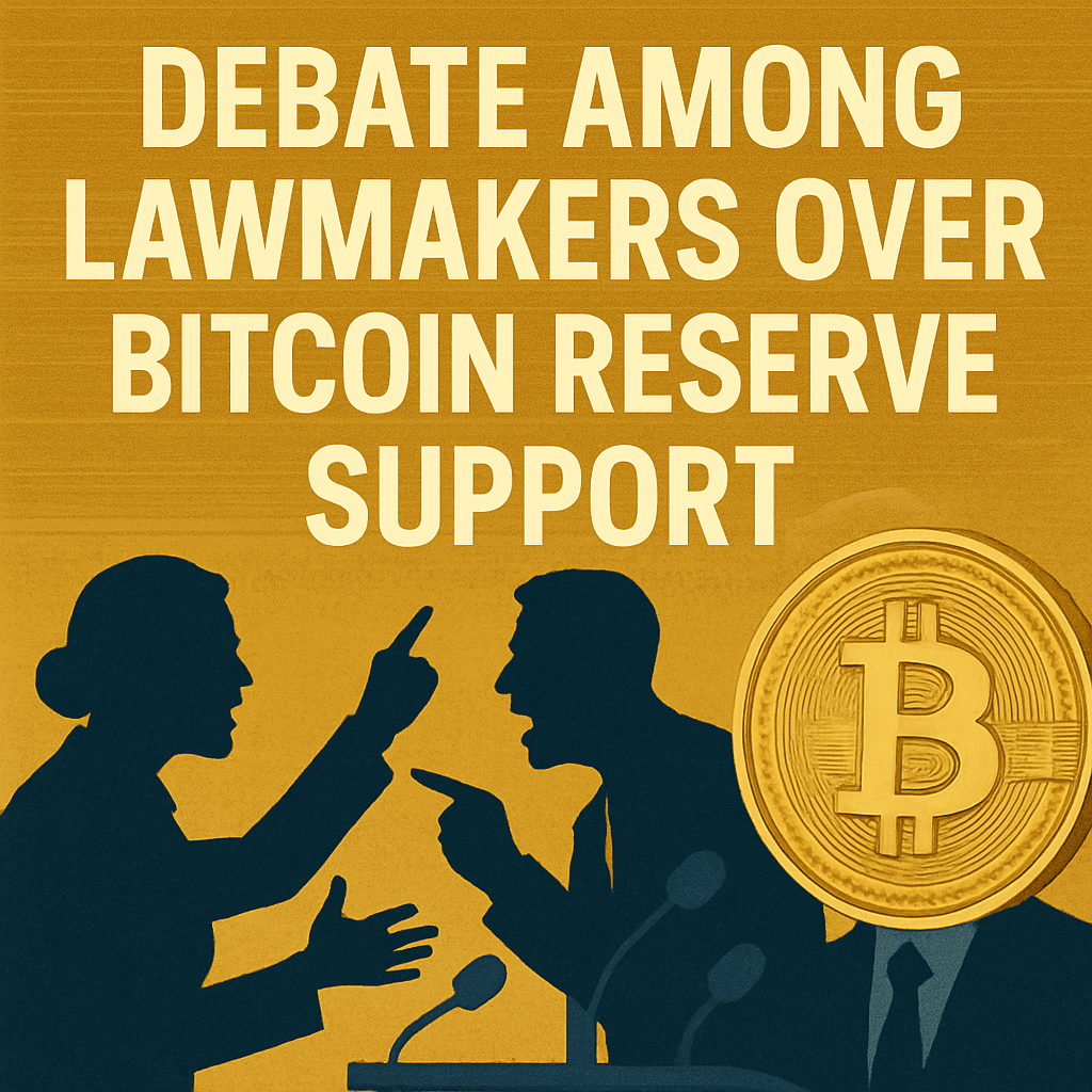 Debate Among Lawmakers Over Bitcoin Reserve Support image