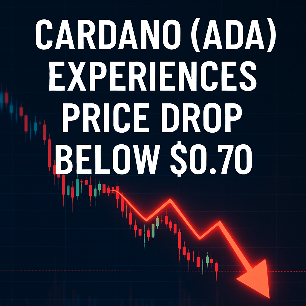 Cardano (ADA) Experiences Price Drop Below $0.70 image