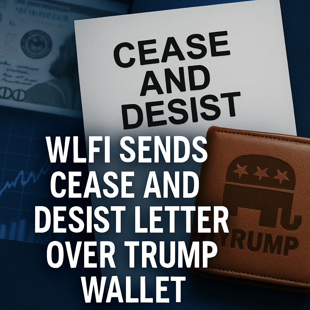 WLFI Sends Cease-and-Desist Letter Over Trump Wallet image