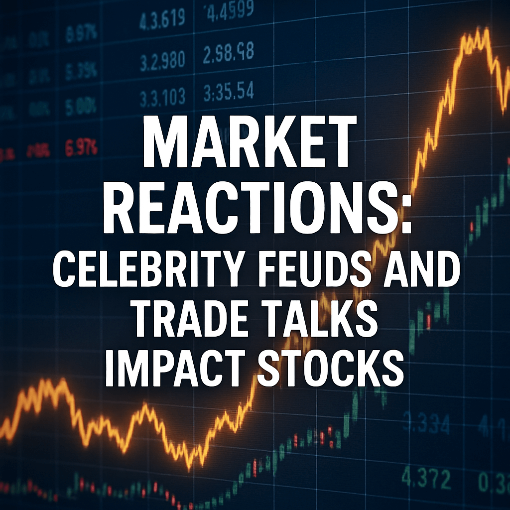 Market Reactions: Celebrity Feuds and Trade Talks Impact Stocks image