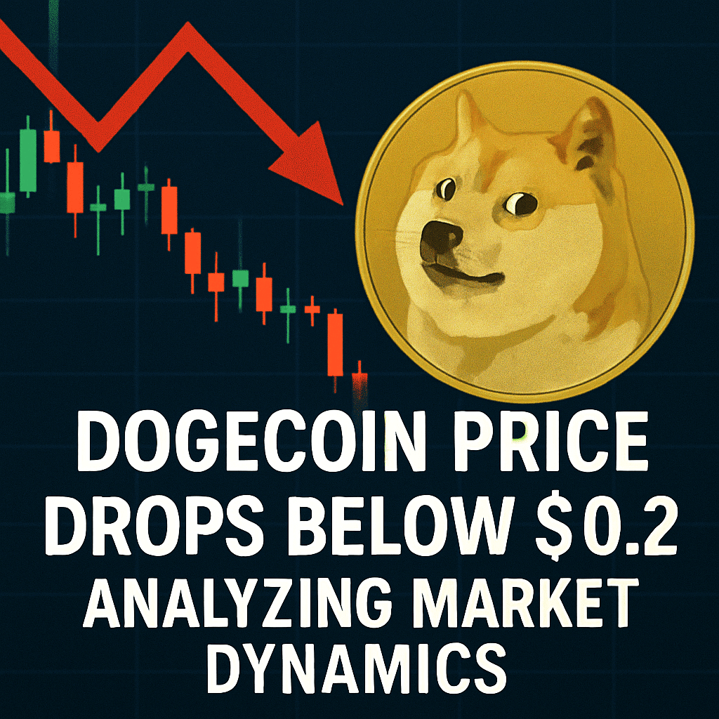 Dogecoin Price Drops Below $0.2: Analyzing Market Dynamics image