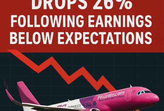 Wizz Air Stock Drops 26% Following Earnings Below Expectations image