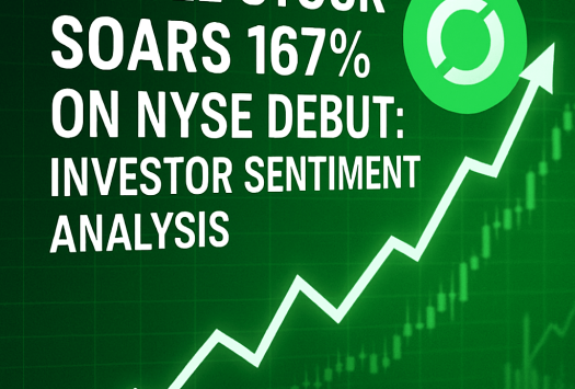 Circle Stock Soars 167% on NYSE Debut: Investor Sentiment Analysis image
