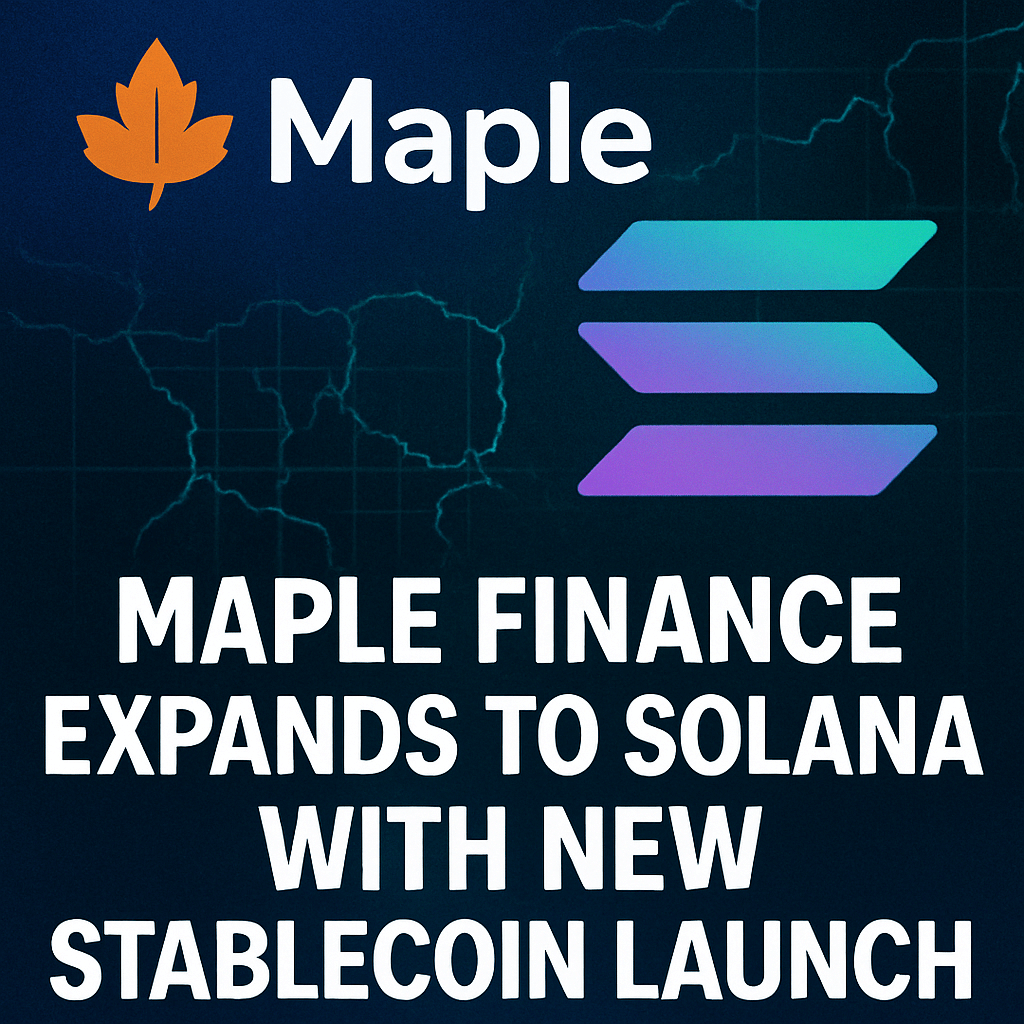 Maple Finance Expands to Solana with New Stablecoin Launch image