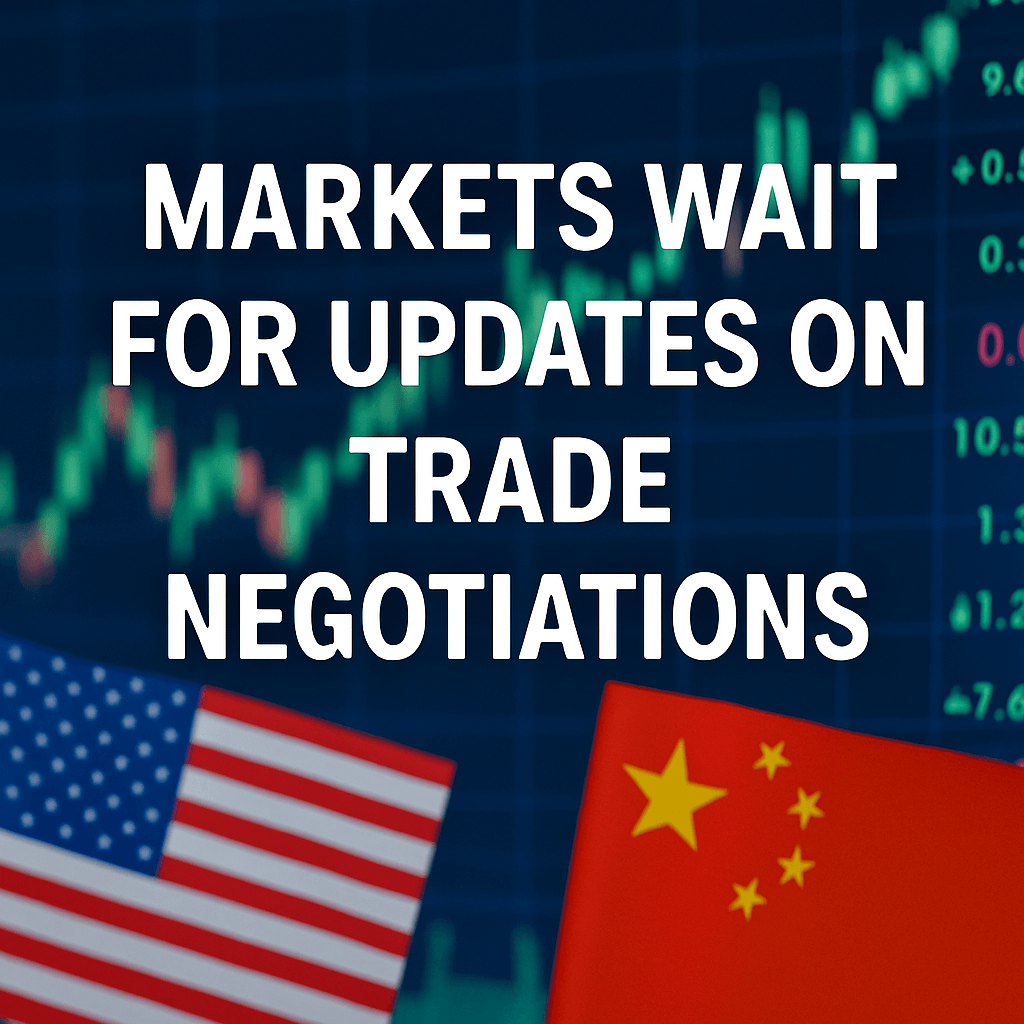Markets Wait for Updates on Trade Negotiations image