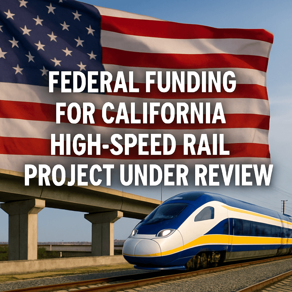 Federal Funding for California High-Speed Rail Project Under Review image