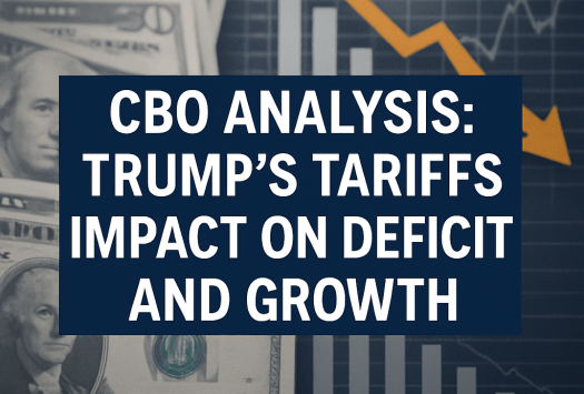 CBO Analysis: Trump’s Tariffs Impact on Deficits and Growth image