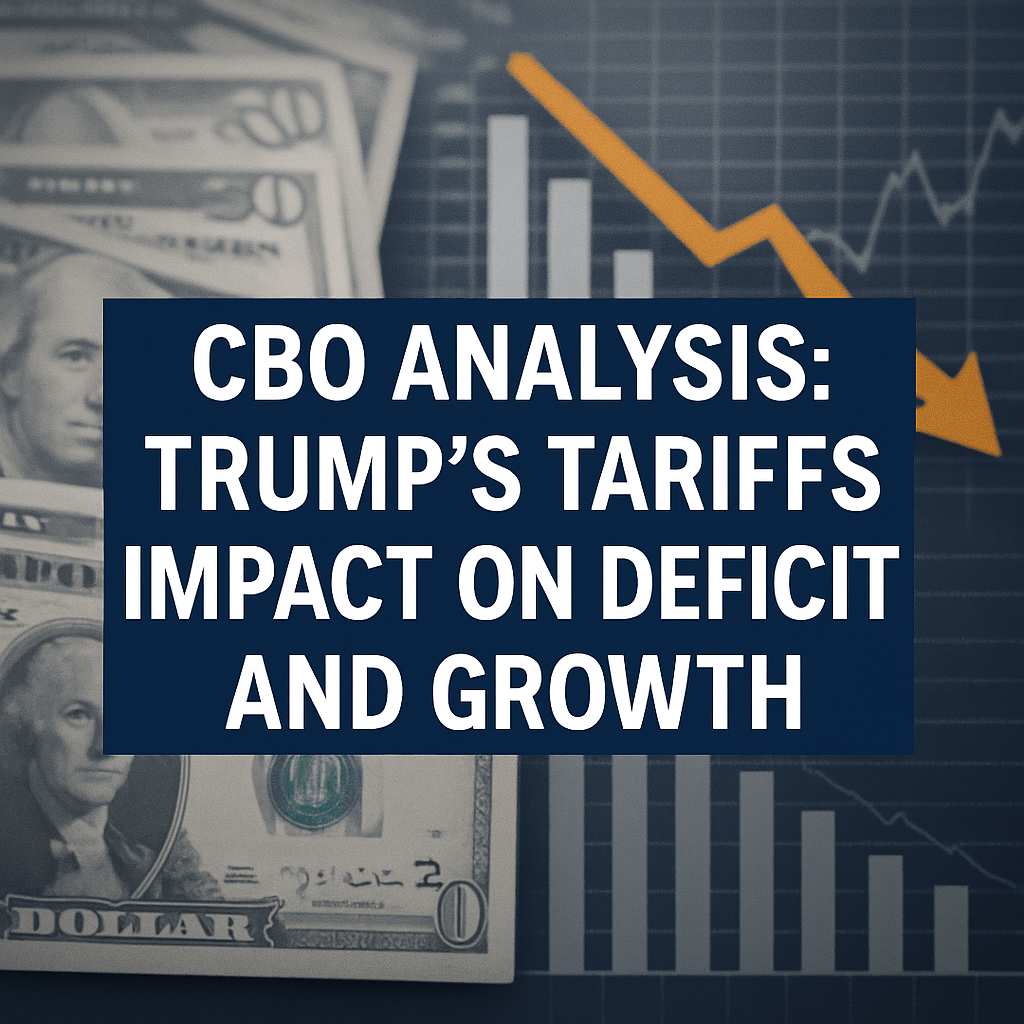 CBO Analysis: Trump’s Tariffs Impact on Deficits and Growth image