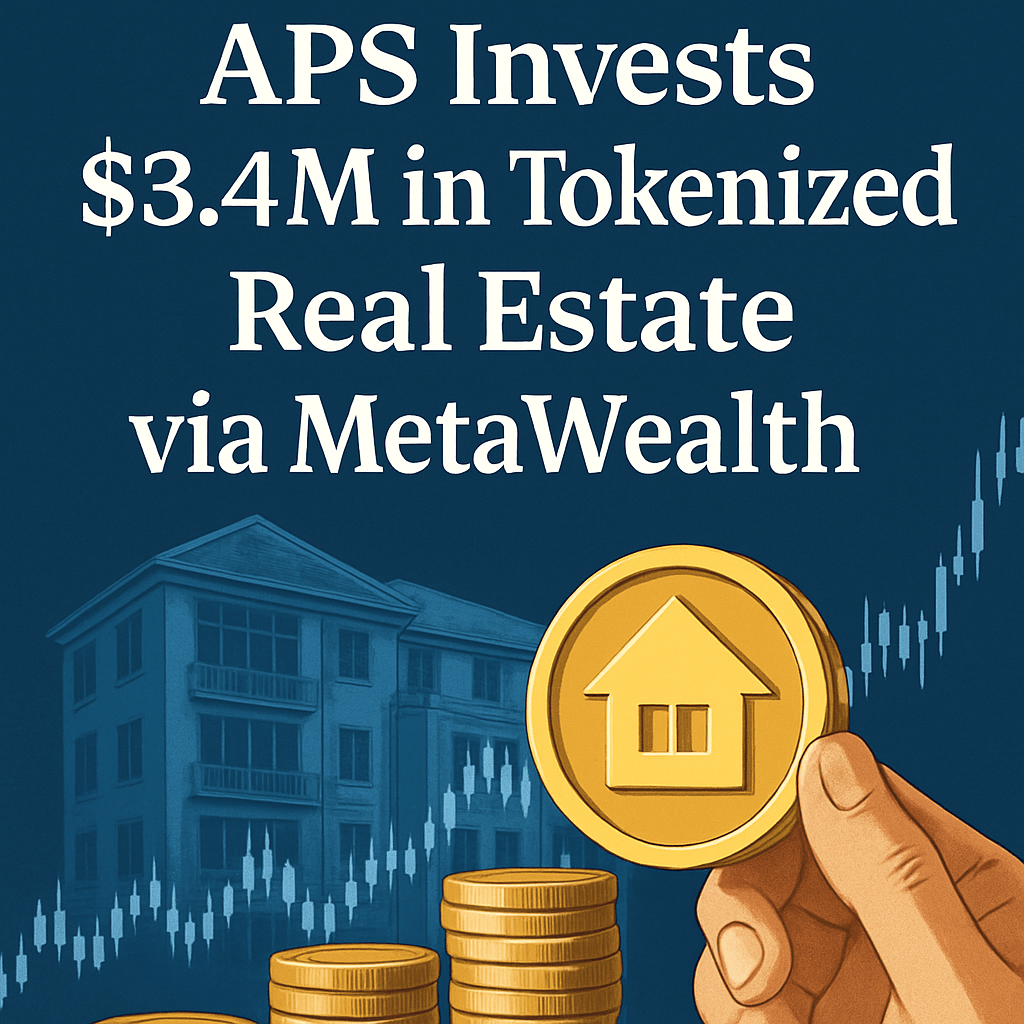 APS Invests $3.4M in Tokenized Real Estate via MetaWealth image