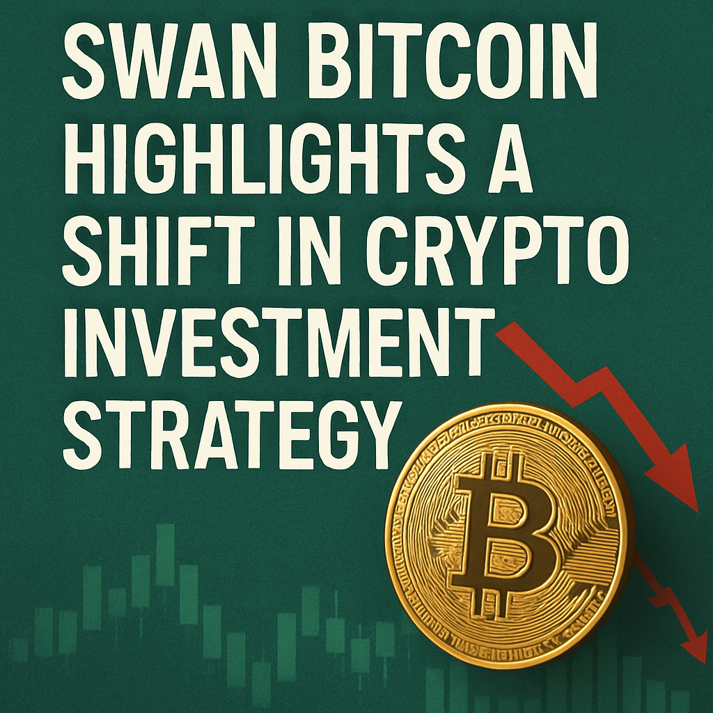 Swan Bitcoin Highlights a Shift in Crypto Investment Strategy image