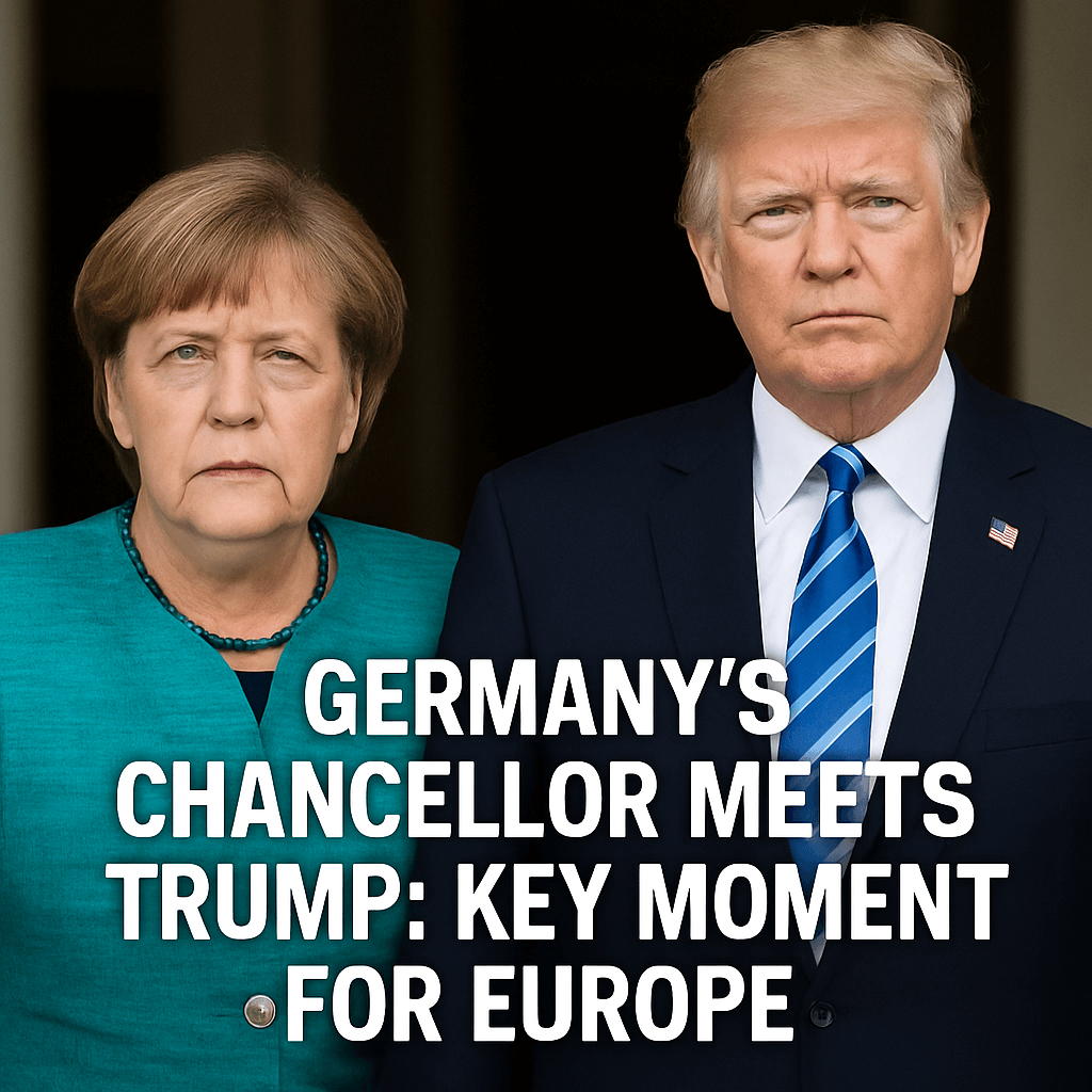 Germany’s Chancellor Meets Trump: Key Moment for Europe image