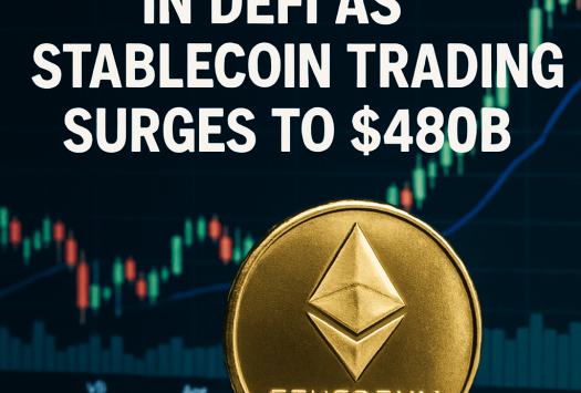 Ethereum Leads in DeFi as Stablecoin Trading Surges to $480B image
