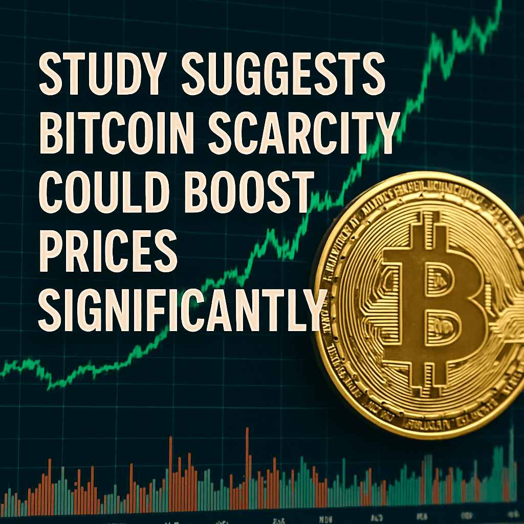 Study Suggests Bitcoin Scarcity Could Boost Prices Significantly image