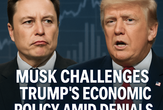 Musk Challenges Trump’s Economic Policy Amid Denials image