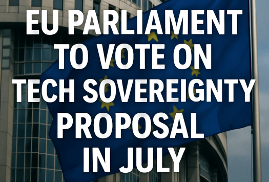 EU Parliament to Vote on Tech Sovereignty Proposal in July image