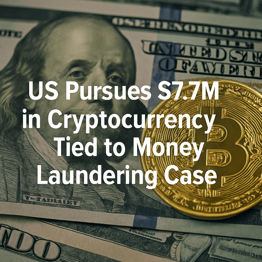 US Pursues $7.7M in Cryptocurrency Tied to Money Laundering Case image