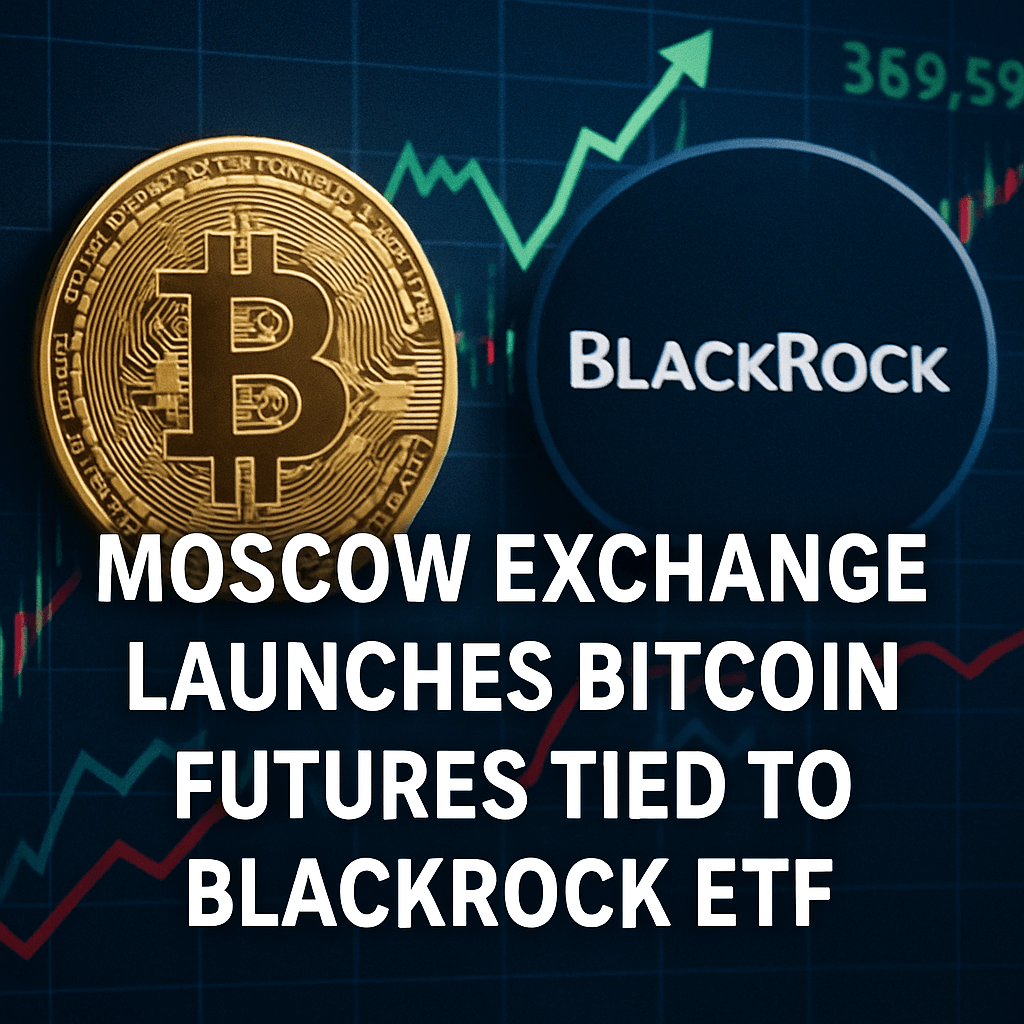 Moscow Exchange Launches Bitcoin Futures Tied to BlackRock ETF image