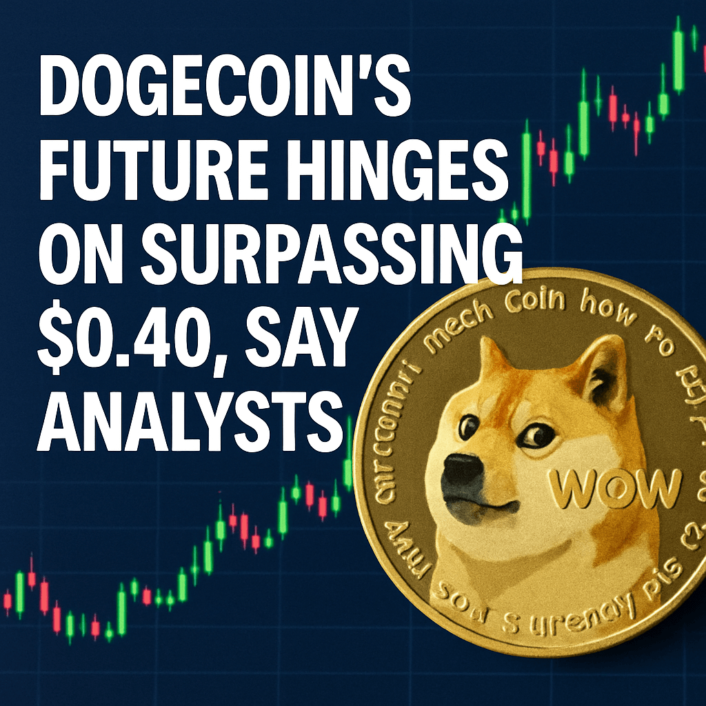 Dogecoin’s Future Hinges on Surpassing $0.40, Say Analysts image