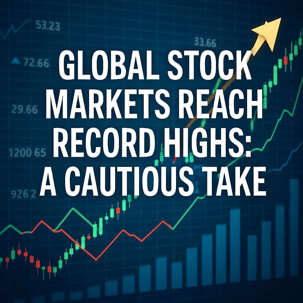 Global Stock Markets Reach Record Highs: A Cautious Take image