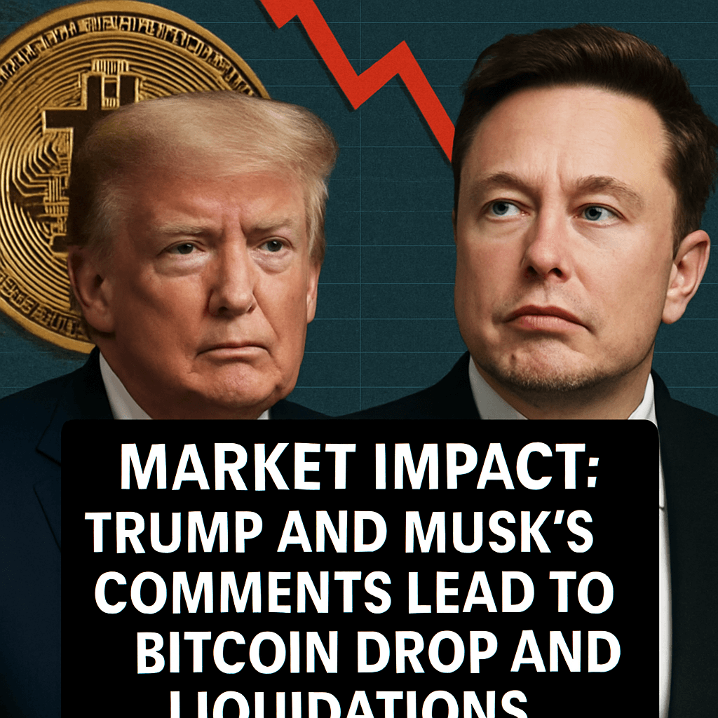 Market Impact: Trump and Musk’s Comments Lead to Bitcoin Drop and Liquidations image