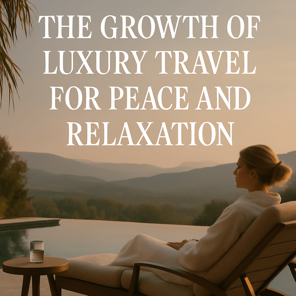 The Growth of Luxury Travel for Peace and Relaxation image