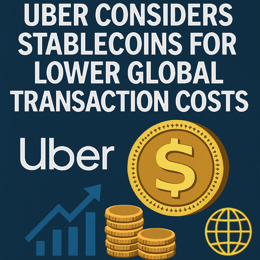 Uber Considers Stablecoins for Lower Global Transaction Costs image
