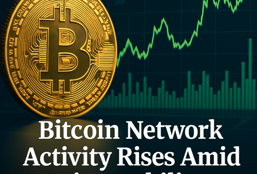 Bitcoin Network Activity Rises Amid Price Stability—Data Insights image