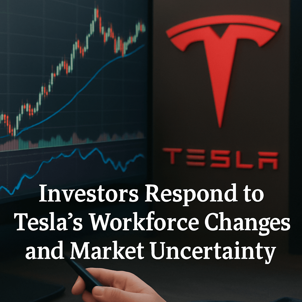Investors Respond to Tesla’s Workforce Changes and Market Uncertainty image