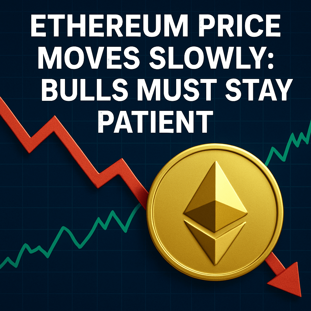 Ethereum Price Moves Slowly: Bulls Must Stay Patient image