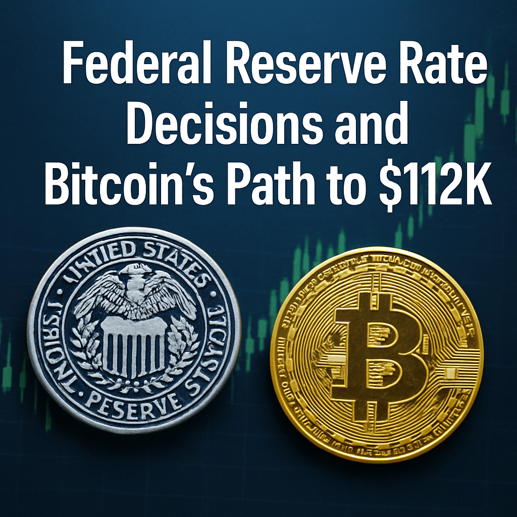 Federal Reserve Rate Decisions and Bitcoin’s Path to $112K image