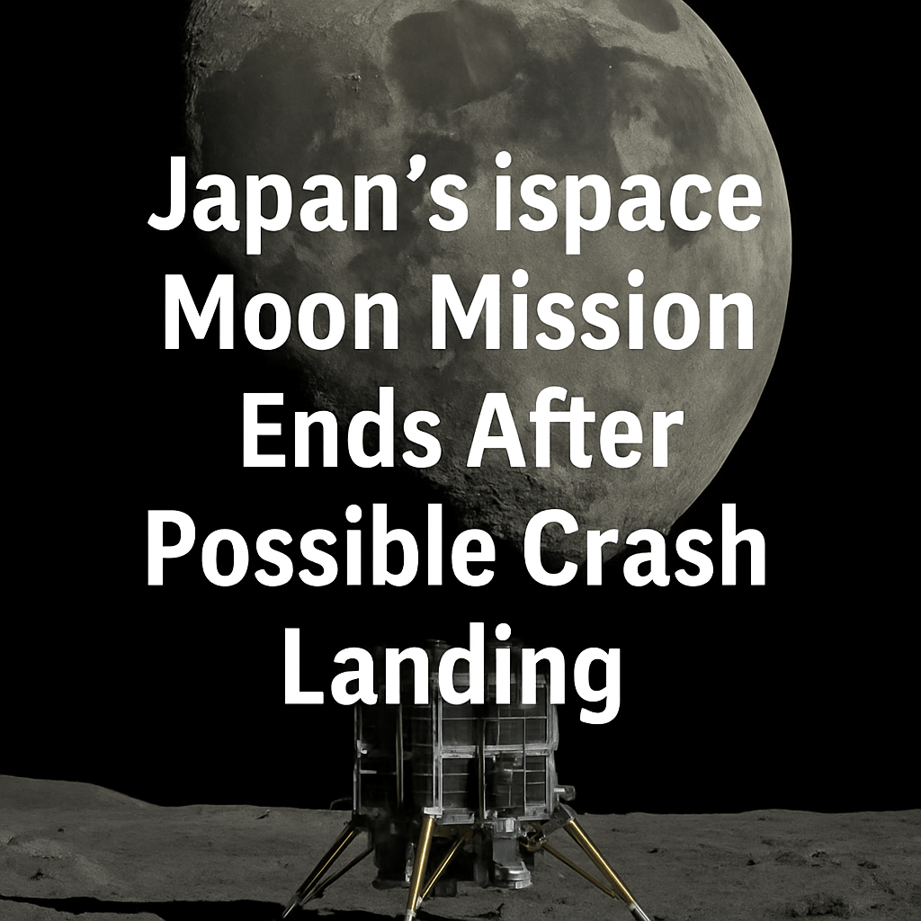 Japan’s ispace Moon Mission Ends After Possible Crash Landing image